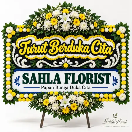 Papan Bunga Duka Tapin